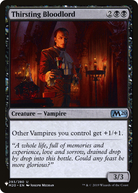 Thirsting Bloodlord (The List Reprint)