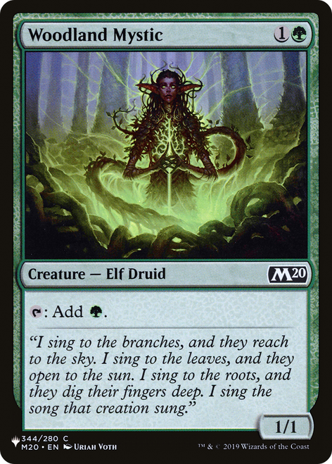 Woodland Mystic (The List Reprint)