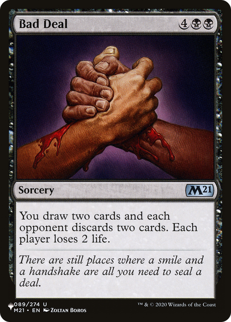 Bad Deal (The List Reprint)