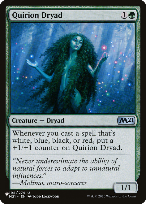 Quirion Dryad (The List Reprint)