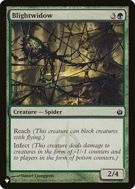 Blightwidow (The List Reprint)