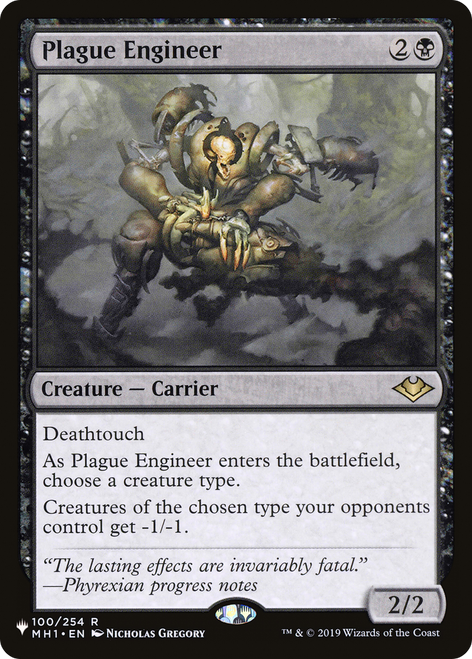 Plague Engineer (The List Reprint)