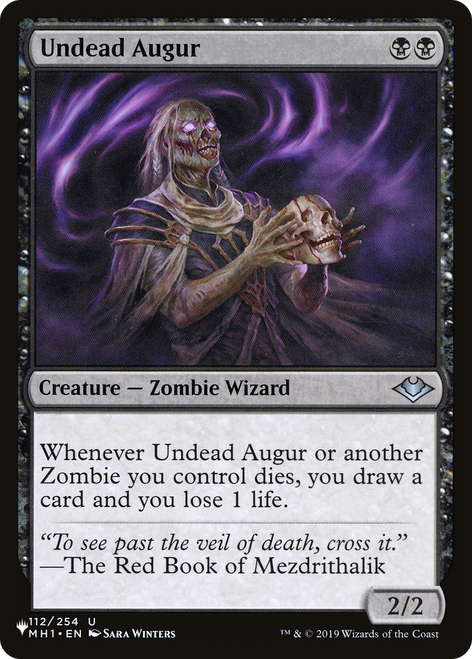 Undead Augur (The List Reprint)