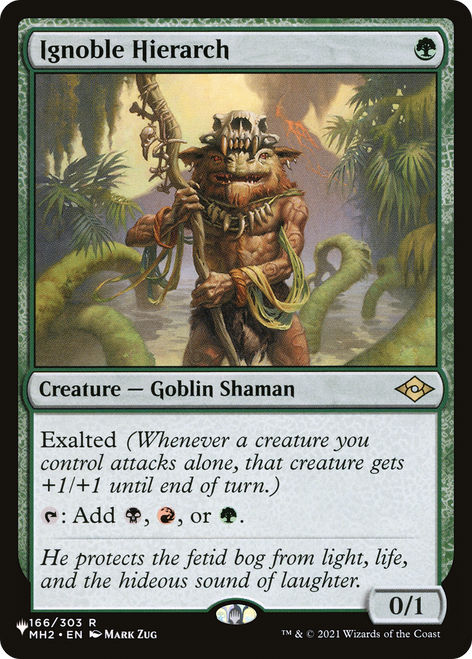 Ignoble Hierarch (The List Reprint)