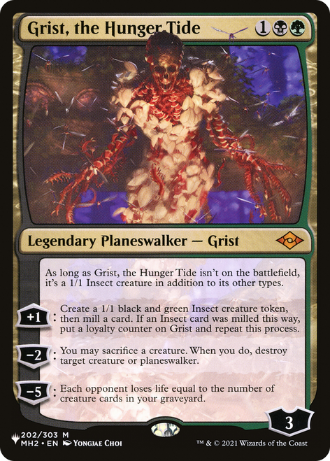 Grist, the Hunger Tide (The List Reprint)