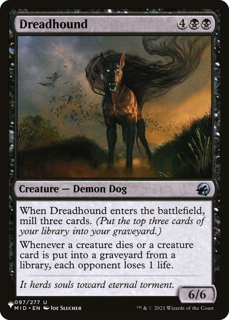 Dreadhound (The List Reprint)