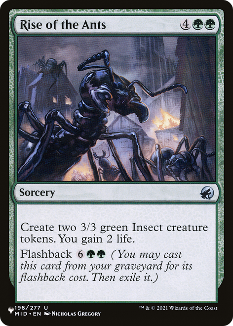 Rise of the Ants (The List Reprint)