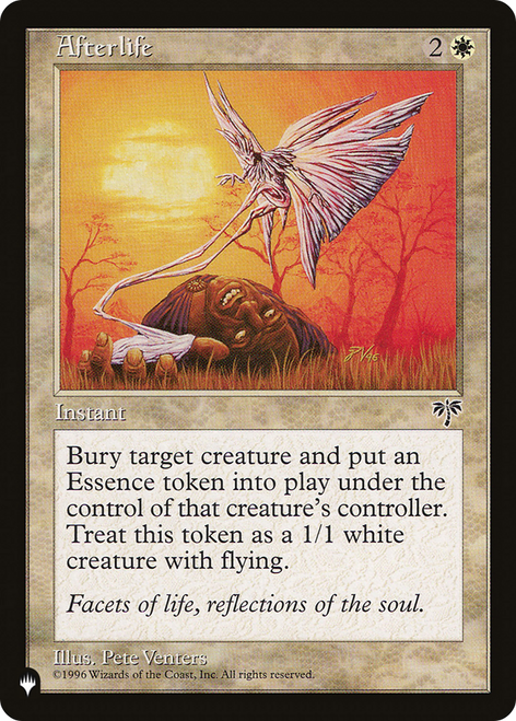 Afterlife (The List Reprint)