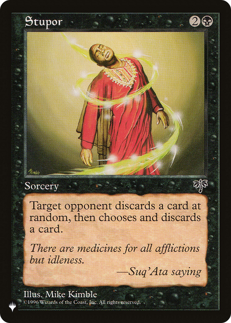 Stupor (The List Reprint)