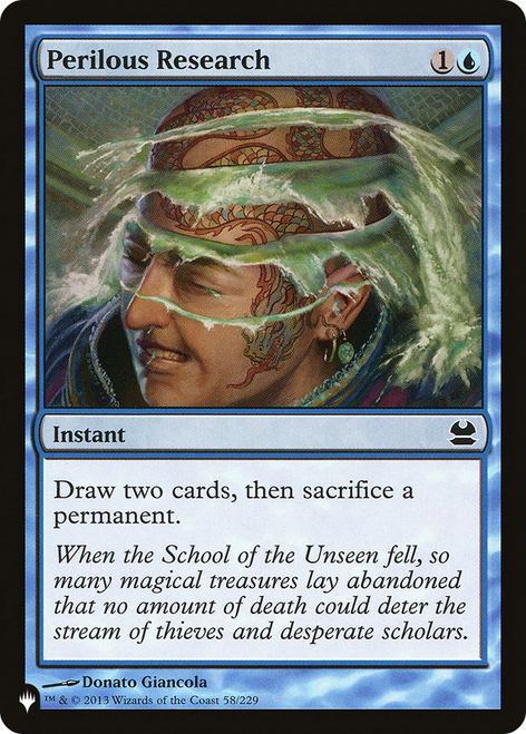 Perilous Research (The List Reprint)