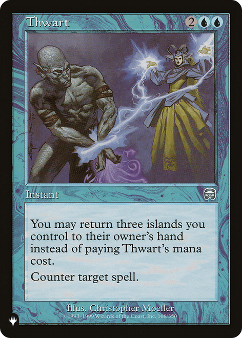 Thwart (The List Reprint)