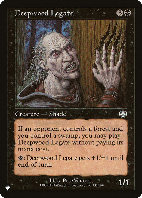 Deepwood Legate (The List Reprint)