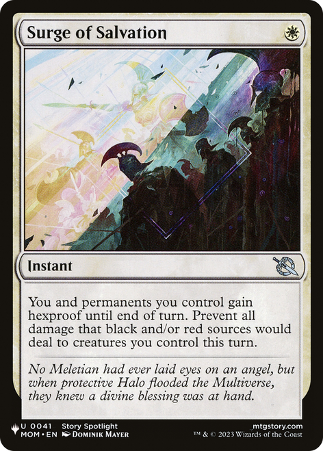 Surge of Salvation (The List Reprint)