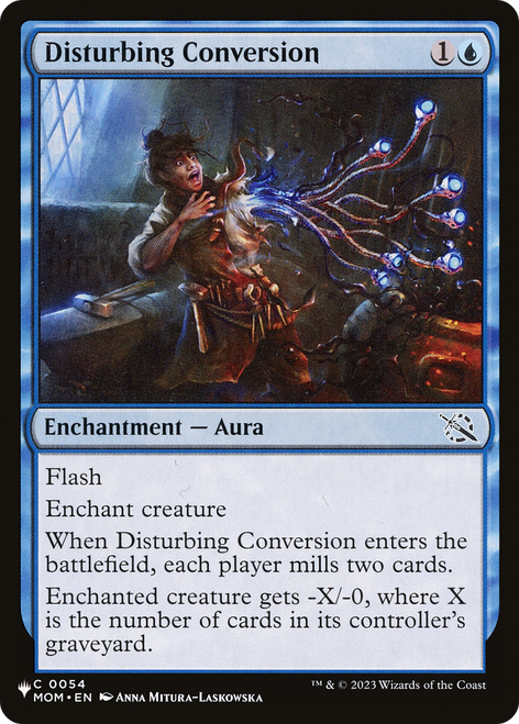 Disturbing Conversion (The List Reprint)