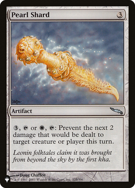 Pearl Shard (The List Reprint)