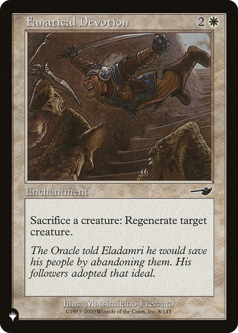 Fanatical Devotion (The List Reprint)