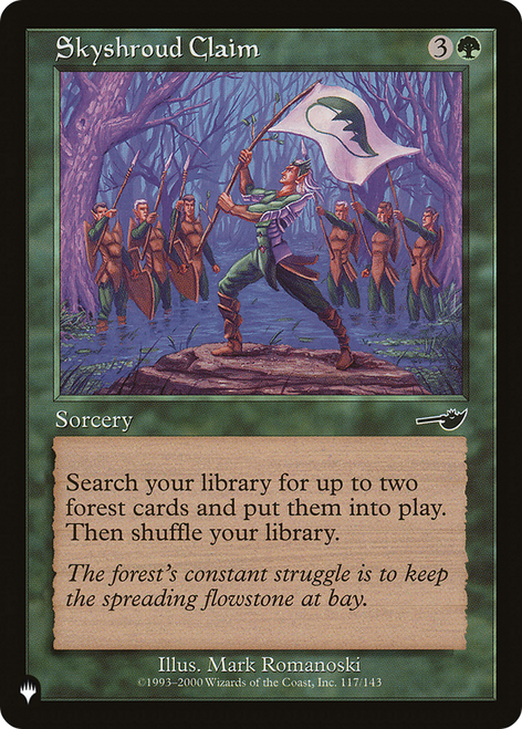 Skyshroud Claim (The List Reprint)