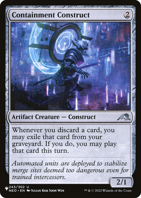 Containment Construct (The List Reprint)