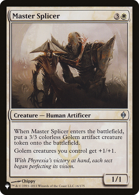 Master Splicer (The List Reprint)