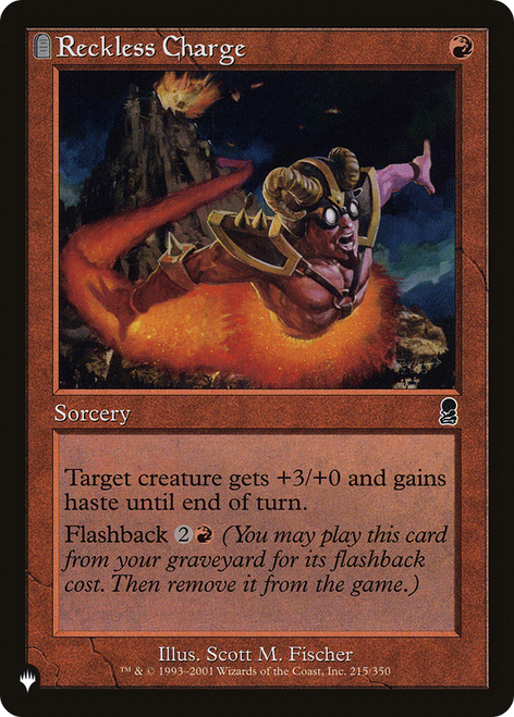 Reckless Charge (The List Reprint)