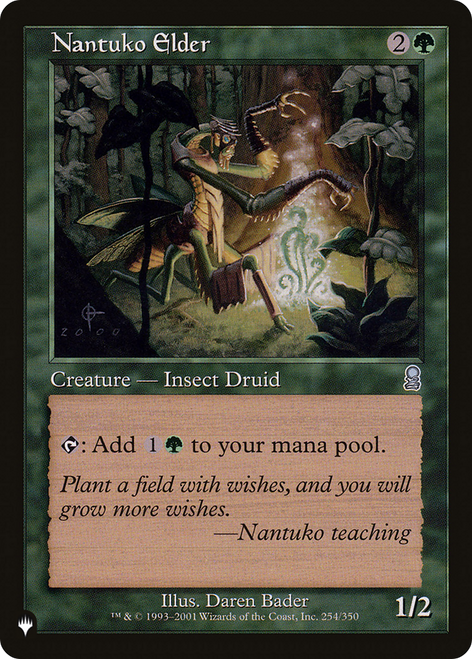 Nantuko Elder (The List Reprint)