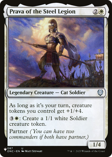 Prava of the Steel Legion (The List Reprint)
