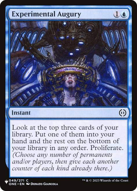 Experimental Augury (The List Reprint)