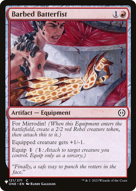 Barbed Batterfist (The List Reprint)