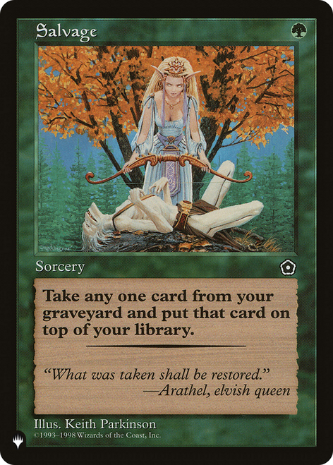 Salvage (The List Reprint)