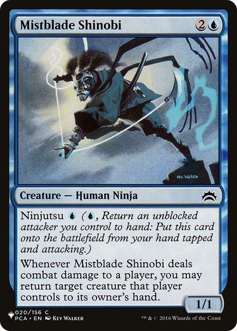 Mistblade Shinobi (The List Reprint)