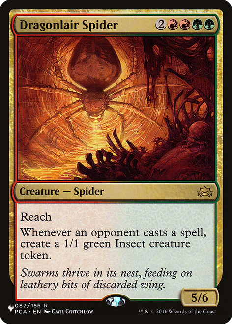 Dragonlair Spider (The List Reprint)