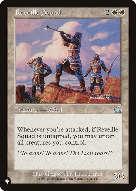 Reveille Squad (The List Reprint)