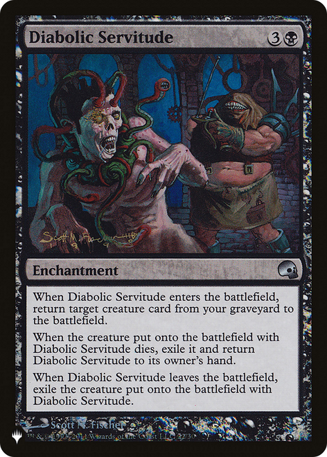 Diabolic Servitude (The List Reprint)