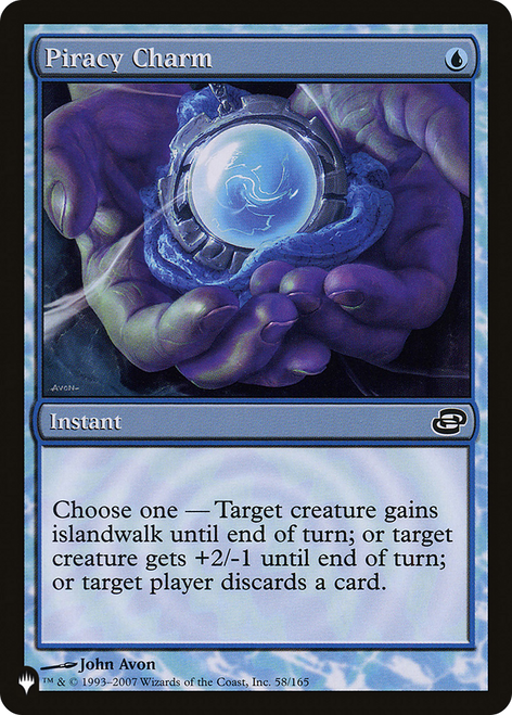 Piracy Charm (The List Reprint)