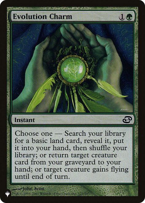 Evolution Charm (The List Reprint)