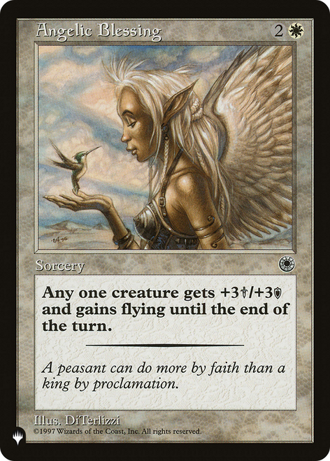 Angelic Blessing (The List Reprint)
