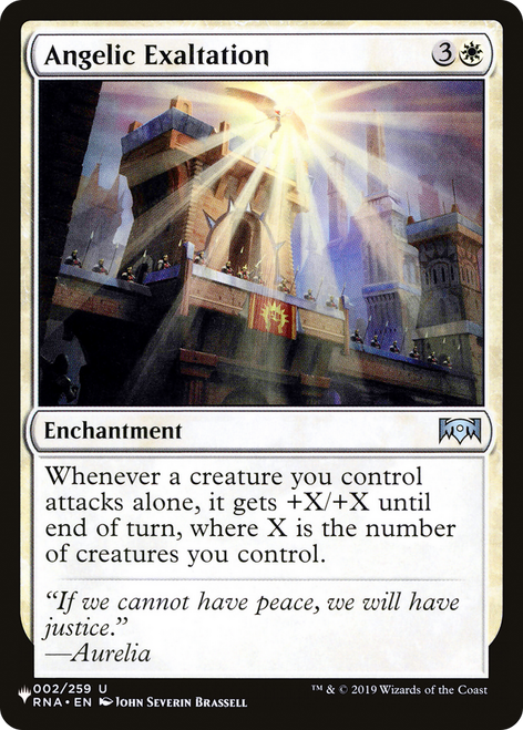 Angelic Exaltation (The List Reprint)