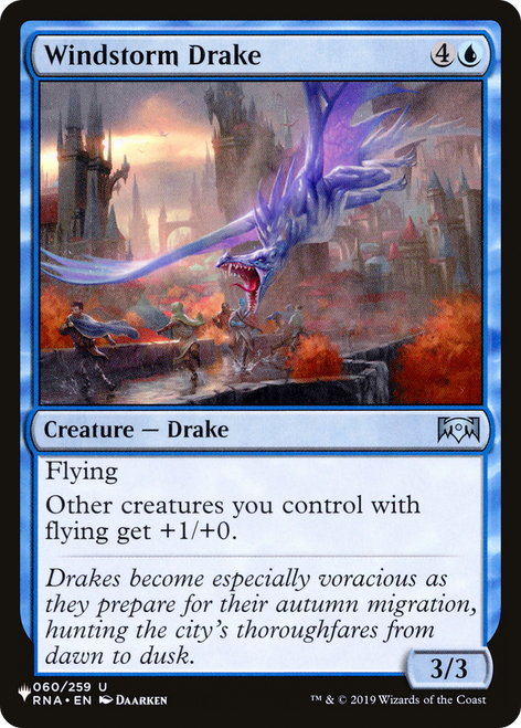 Windstorm Drake (The List Reprint)
