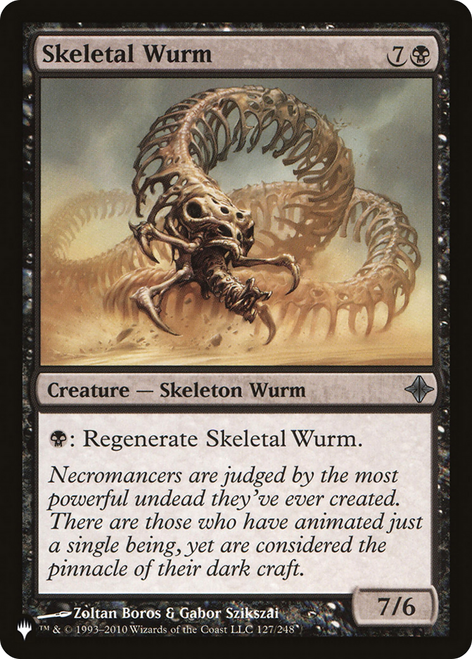 Skeletal Wurm (The List Reprint)