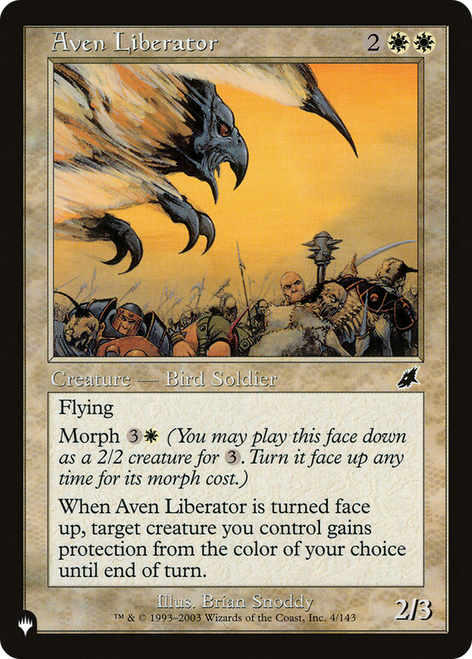 Aven Liberator (The List Reprint)