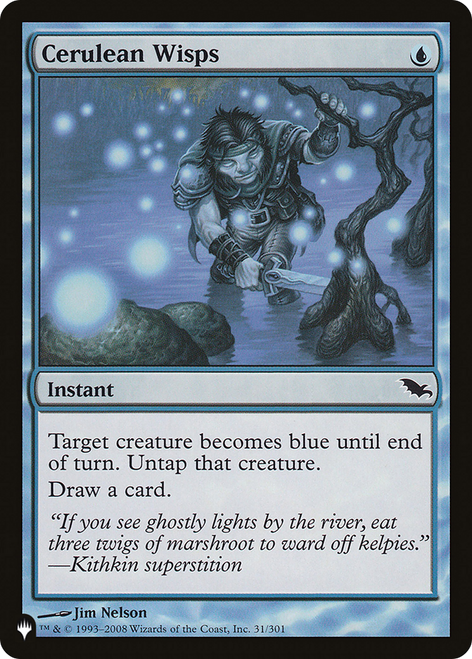 Cerulean Wisps (The List Reprint)