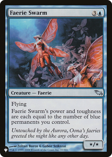 Faerie Swarm (The List Reprint)