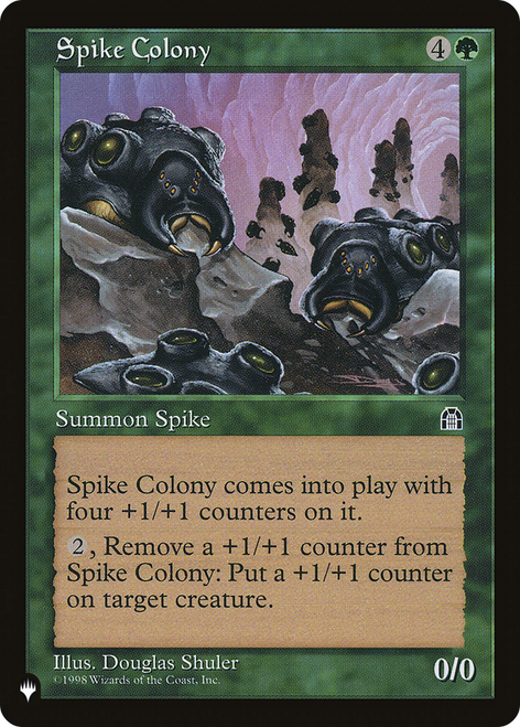 Spike Colony (The List Reprint)