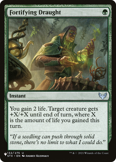 Fortifying Draught (The List Reprint)