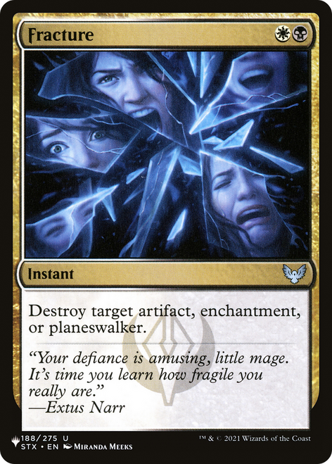 Fracture (The List Reprint)