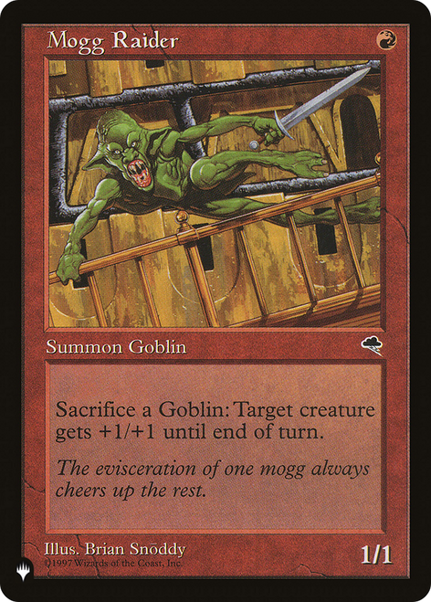 Mogg Raider (The List Reprint)