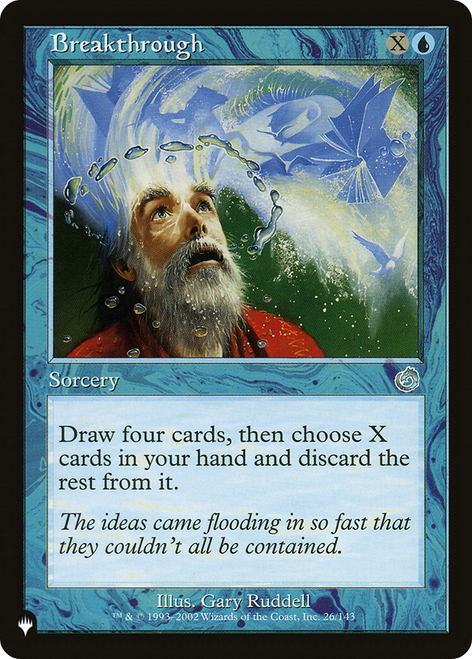 Breakthrough (The List Reprint)