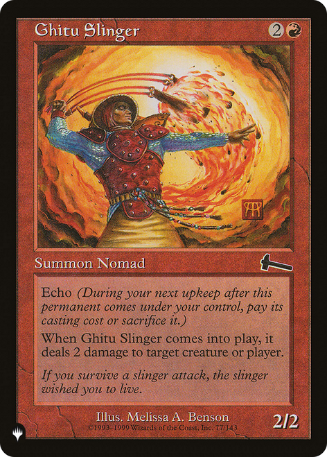 Ghitu Slinger (The List Reprint)