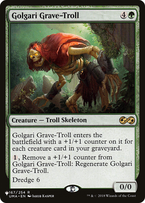 Golgari Grave-Troll (The List Reprint)