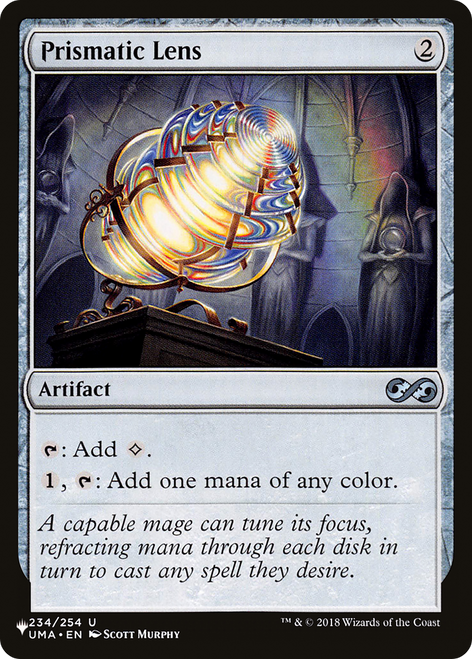 Prismatic Lens (The List Reprint)